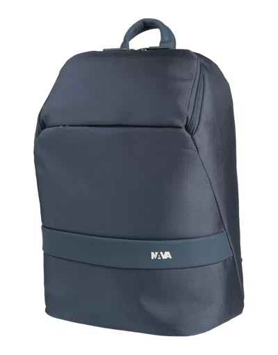 Nava Backpacks In Slate Blue