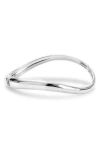 Naveda Bloom Soléne Bangle In Silver