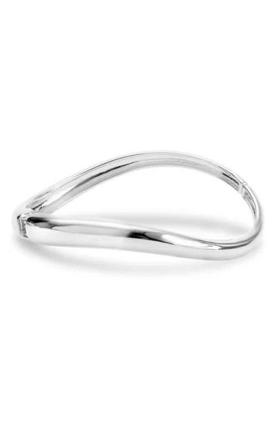 Naveda Bloom Soléne Bangle In Silver