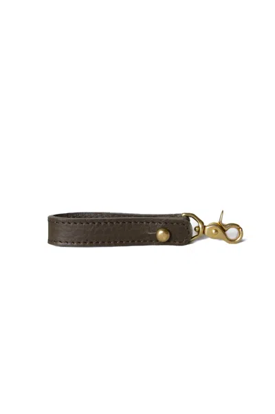 Navvy Meldon - Smog Grey Leather Phone Holder