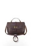Navvy Women's Balcombe - Silt Brown Leather Satchel In Brown