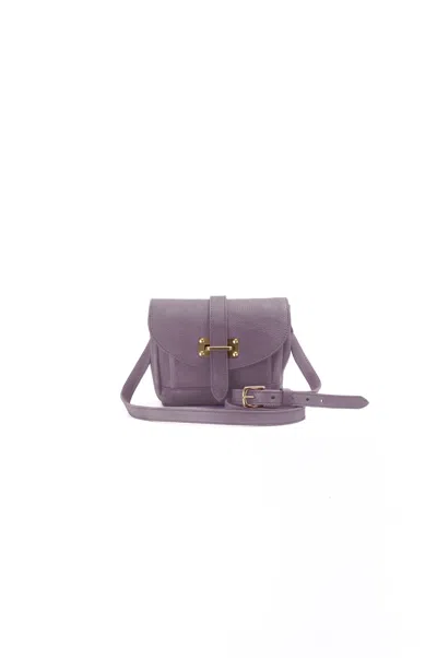 Navvy Women's Neutrals / Grey Chirk - Thistle Grey Leather Crossbody Bag