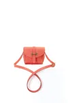 Navvy Women's Pink / Purple Chirk - Saveloy Pink Leather Crossbody Bag In Pink/purple