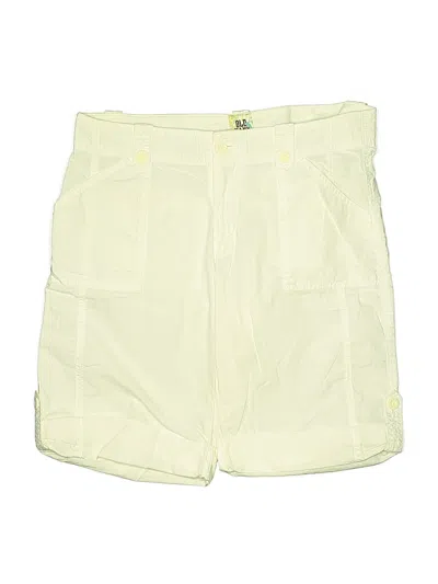Pre-owned Navy Cargo Shorts In Yellow