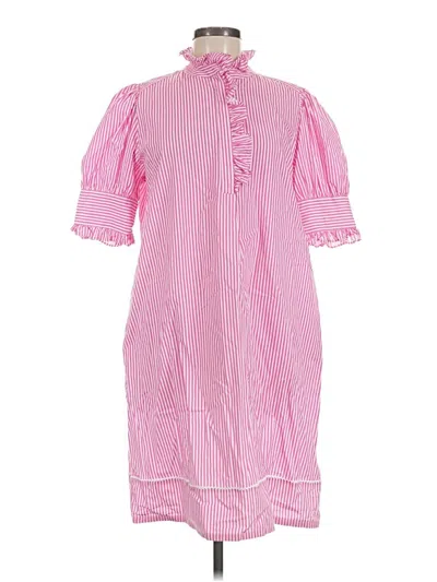 Pre-owned Navybleu Casual Dress In Pink