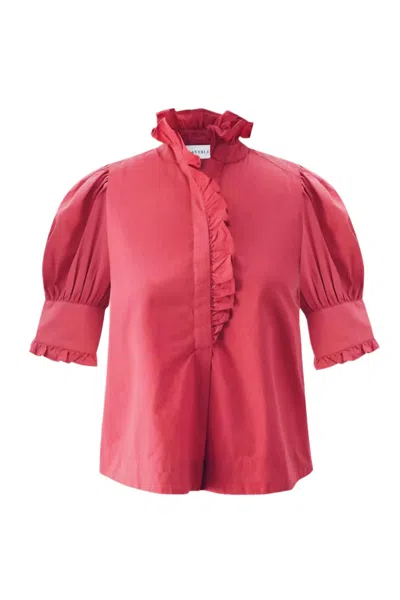 Navybleu Women's Westport Top In Red