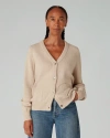 Navygrey The Cardigan In Parchment