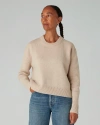 Navygrey The Easy Sweater In Parchment