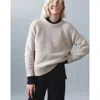 Navygrey The Winter Weekend Sweater In Parchment