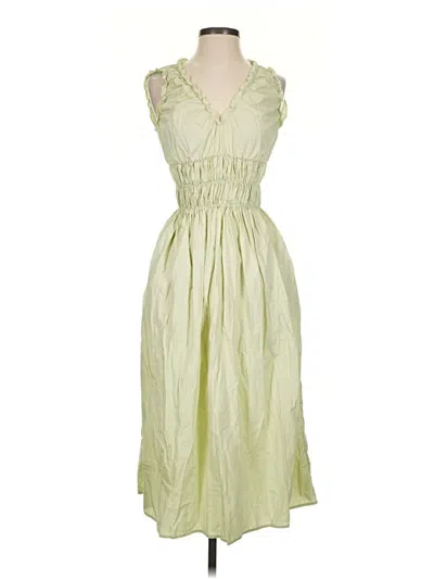 Pre-owned Naya Rea Cocktail Dress In Green