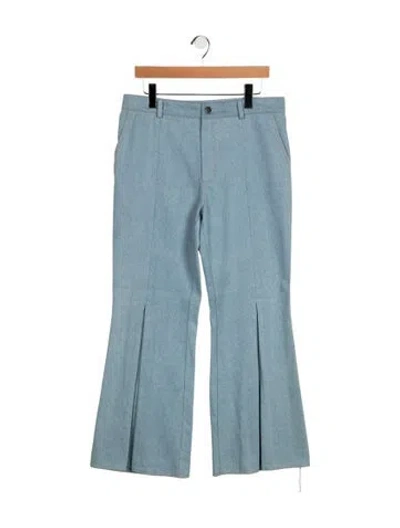 Pre-owned Naya Rea Mid-rise Flared Jeans In Blue