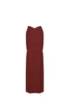 Nayades The Label Women's Brown Coco De Terre Skirt Burgundy In Brown