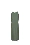 Nayades The Label Women's Coco De Terre Skirt Green Army In Green