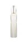 Nayades The Label Women's Neutrals Coco De Terre Dress Avorio