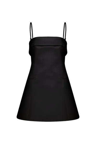 Nazli Ceren Gaia Mini Dress In Black