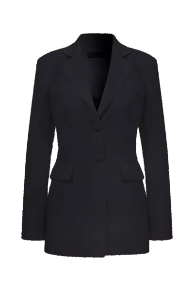Nazli Ceren Marylebone Tailored Jacket In Black