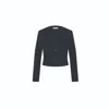 Nazli Ceren Women's Blue Irma Cotton Jacket In Deep Cobalt In Blue