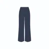 Nazli Ceren Women's Blue Tina Linen Trousers In Dark Navy In Blue