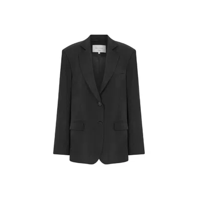 Nazli Ceren Boxy Blazer In Black