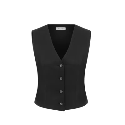 Nazli Ceren Women's Brita Vest In Black