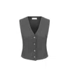 Nazli Ceren Women's Brita Vest In Grey In Grey