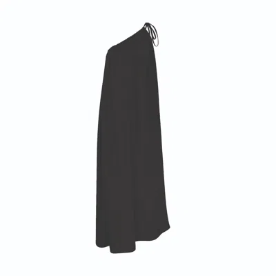Nazli Ceren Women's Chrissy One-shoulder Maxi Dress In Black