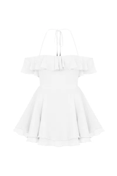 Nazli Ceren Women's Evie Mini Dress In White