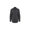 Nazli Ceren Women's Grey Ravenna Wool Blend Shirt In Antracite In Grey