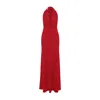 Nazli Ceren Women's Ines Dress In Fiery Red In Red