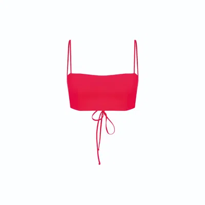 NAZLI CEREN WOMEN'S LALIA CREPE TOP IN PAPRIKA RED