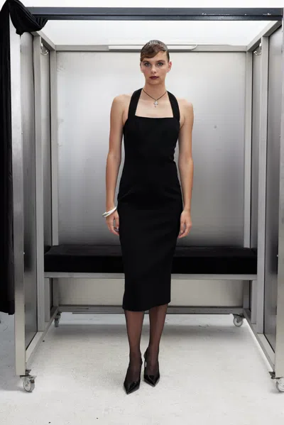 Nazli Ceren Women's Margaux Crepe Dress In Black