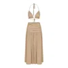Nazli Ceren Women's Neutrals Birdie Top In Apple Cinnamon