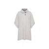 Nazli Ceren Women's Jarine Wool Blend Poncho In Light Grey In Gray