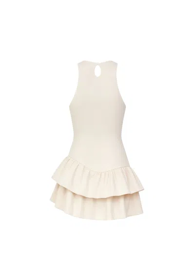 Nazli Ceren Women's Neutrals Lisette Balloon Dress In Cuban Sand In Pink
