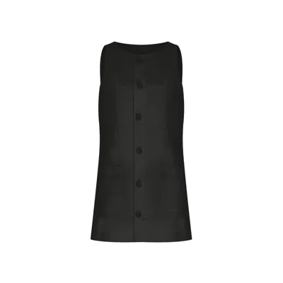 Nazli Ceren Women's Odette Crepe Mini Dress In Black