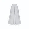 Nazli Ceren June Printed Cotton Midi Skirt In Cannoli Cream In White