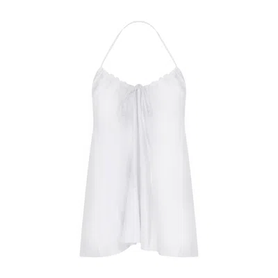 Nazli Ceren Women's White Lycee Top