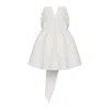 Nazli Ceren Miro Strapless Mini Dress In Vanilla Ice In White