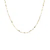 Nazzar Women's Gold Dainty Beaded Necklace