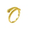 Nazzar Women's Gold Snake Wrap Ring