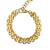 Nazzar Women's Gold Wide Link Chain Bracelet In Gold
