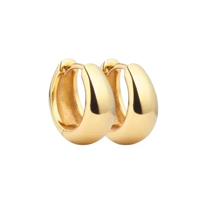 Nazzar Women's Small Hoop Earrings / Gold