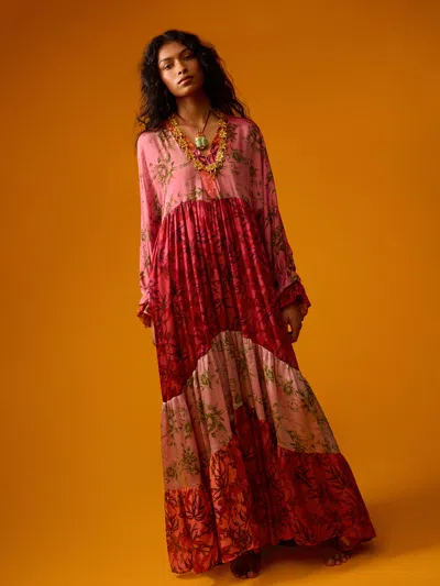 Nazzy Beglari Women's Hand-loomed Silk Dress One Size In Multi