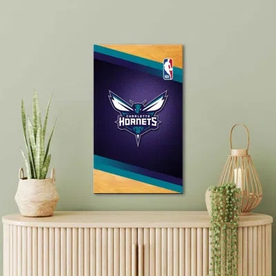 Nba Charlotte Hornets  Canvas Wall Art – Officially Licensed Basketball Team Print – Ready To Hang In Wrapped Canvas,does Not Apply