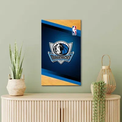Nba Dallas Mavericks  Canvas Wall Art – Officially Licensed Basketball Team Print – Ready To Hang In Wrapped Canvas,does Not Apply