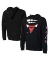Nba Men's  X Naturel Black Chicago Bulls No Caller Id Pullover Hoodie In Black