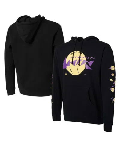 Nba Men's  X Naturel Black Los Angeles Lakers No Caller Id Pullover Hoodie