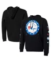 Nba Men's  X Naturel Black Philadelphia 76ers No Caller Id Pullover Hoodie In Black