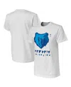 Nba Men's  X Naturel White Memphis Grizzlies No Caller Id T-shirt In White