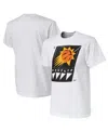 Nba Men's  X Naturel White Phoenix Suns No Caller Id T-shirt In White